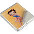 Betty Boop With Puppy Orange Background Galaxy Z Flip3 5G Skin