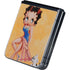 Betty Boop With Puppy Orange Background Galaxy Z Flip5 5G Skin