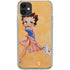 Betty Boop With Puppy Orange Background iPhone 11 Clear Case