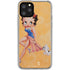 Betty Boop With Puppy Orange Background iPhone 11 Pro Clear Case