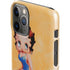 Betty Boop With Puppy Orange Background iPhone 11 Pro Lite Case