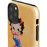 Betty Boop With Puppy Orange Background iPhone 11 Pro Max Impact Case