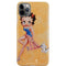 Betty Boop With Puppy Orange Background iPhone 11 Pro Max Lite Case