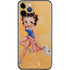 Betty Boop With Puppy Orange Background iPhone 11 Pro Skin