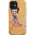 Betty Boop With Puppy Orange Background iPhone 12 Impact Case