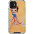 Betty Boop With Puppy Orange Background iPhone 12 Mini Clear Case