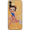 Betty Boop With Puppy Orange Background iPhone 12 Mini Skin
