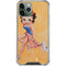 Betty Boop With Puppy Orange Background iPhone 12 Pro Max Clear Case