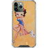 Betty Boop With Puppy Orange Background iPhone 12 Pro Max Clear Case