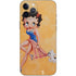 Betty Boop With Puppy Orange Background iPhone 12 Pro Max Skin