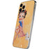 Betty Boop With Puppy Orange Background iPhone 12 Pro Skin