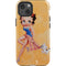 Betty Boop With Puppy Orange Background iPhone 13 Impact Case
