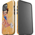 Betty Boop With Puppy Orange Background iPhone 15 Plus Impact Case