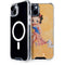 Betty Boop With Puppy Orange Background iPhone 14 MagSafe Case
