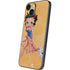 Betty Boop With Puppy Orange Background iPhone 15 Plus Skin