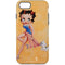 Betty Boop With Puppy Orange Background iPhone 7 Pro Case