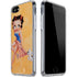 Betty Boop With Puppy Orange Background iPhone SE (2nd & 3rd Gen) Clear Case