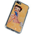 Betty Boop With Puppy Orange Background iPhone SE (2nd & 3rd Gen) Clear Case