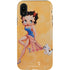 Betty Boop With Puppy Orange Background iPhone XR Pro Case