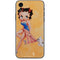 Betty Boop With Puppy Orange Background iPhone XR Skin