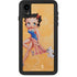 Betty Boop With Puppy Orange Background iPhone XR Waterproof Case