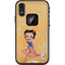 Betty Boop With Puppy Orange Background LifeProof Fre iPhone Skin