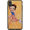 Betty Boop With Puppy Orange Background Otterbox Symmetry iPhone Skin