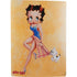 Betty Boop With Puppy Orange Background PS5 Digital Edition Bundle Skin