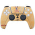 Betty Boop With Puppy Orange Background PS5 Controller Skin