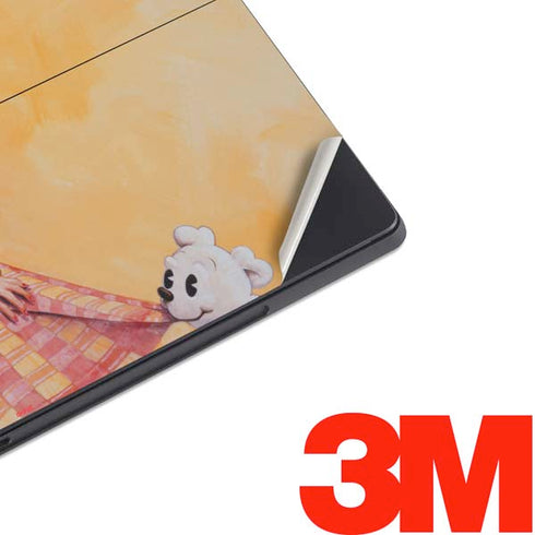Betty Boop With Puppy Orange Background Surface Pro 7 Skin