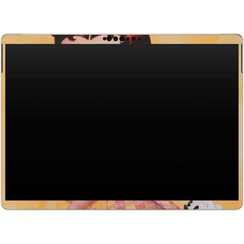 Betty Boop With Puppy Orange Background Surface Pro 9 Skin