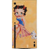 Betty Boop With Puppy Orange Background Xbox Series X Console Skin