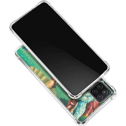 Betty Boop At Sea Galaxy A12 Clear Case