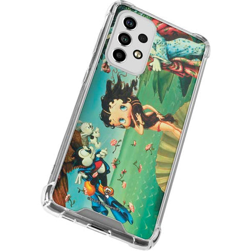Betty Boop At Sea Galaxy A53 5G Clear Case