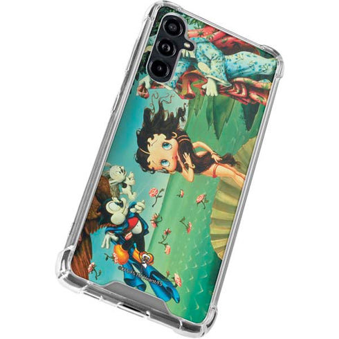 Betty Boop At Sea Galaxy A54 5G Clear Case