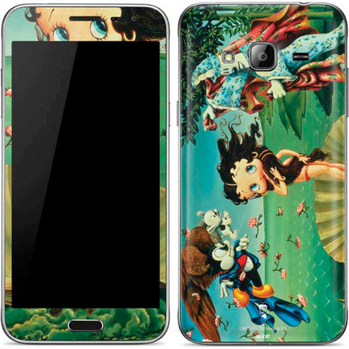 Betty Boop At Sea Galaxy J3 Skin
