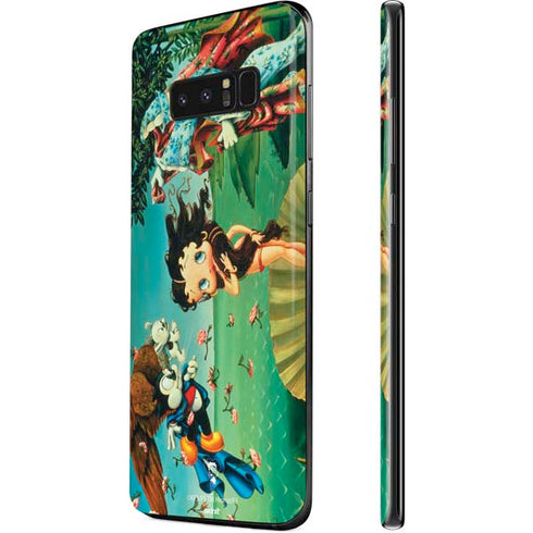 Betty Boop At Sea Galaxy Note 8 Skin