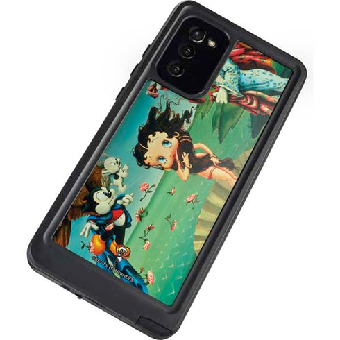 Betty Boop At Sea Galaxy Note20 5G Waterproof Case