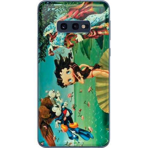 Betty Boop At Sea Galaxy S10e Skin