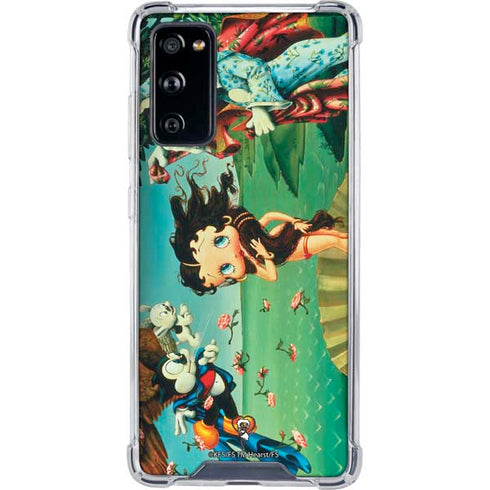 Betty Boop At Sea Galaxy S20 FE Clear Case
