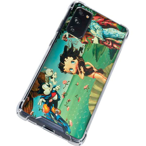 Betty Boop At Sea Galaxy S20 FE Clear Case