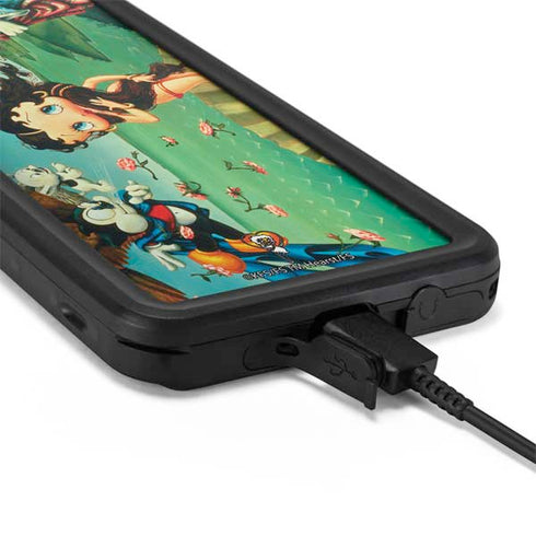 Betty Boop At Sea Galaxy S20 Plus Waterproof Case