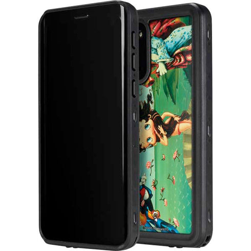 Betty Boop At Sea Galaxy S20 Waterproof Case
