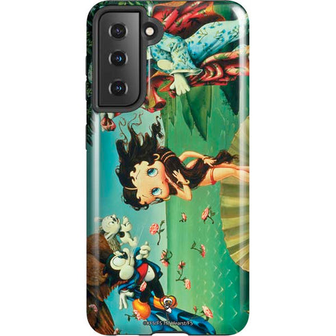 Betty Boop At Sea Galaxy S21 5G Pro Case