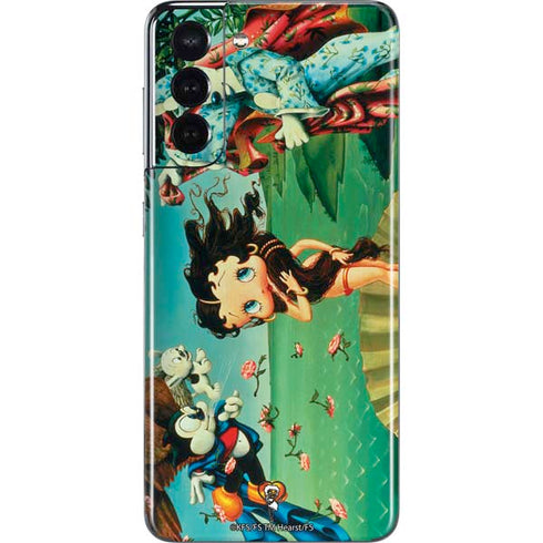 Betty Boop At Sea Galaxy S21 5G Skin
