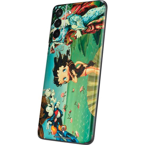 Betty Boop At Sea Galaxy S21 5G Skin