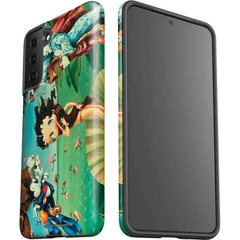 Betty Boop At Sea Galaxy S21 Plus 5G Pro Case