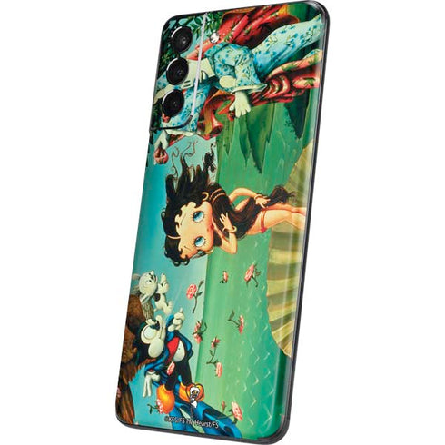 Betty Boop At Sea Galaxy S21 Plus 5G Skin