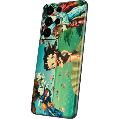 Betty Boop At Sea Galaxy S21 Ultra 5G Skin