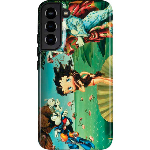 Betty Boop At Sea Galaxy S22 Plus Pro Case